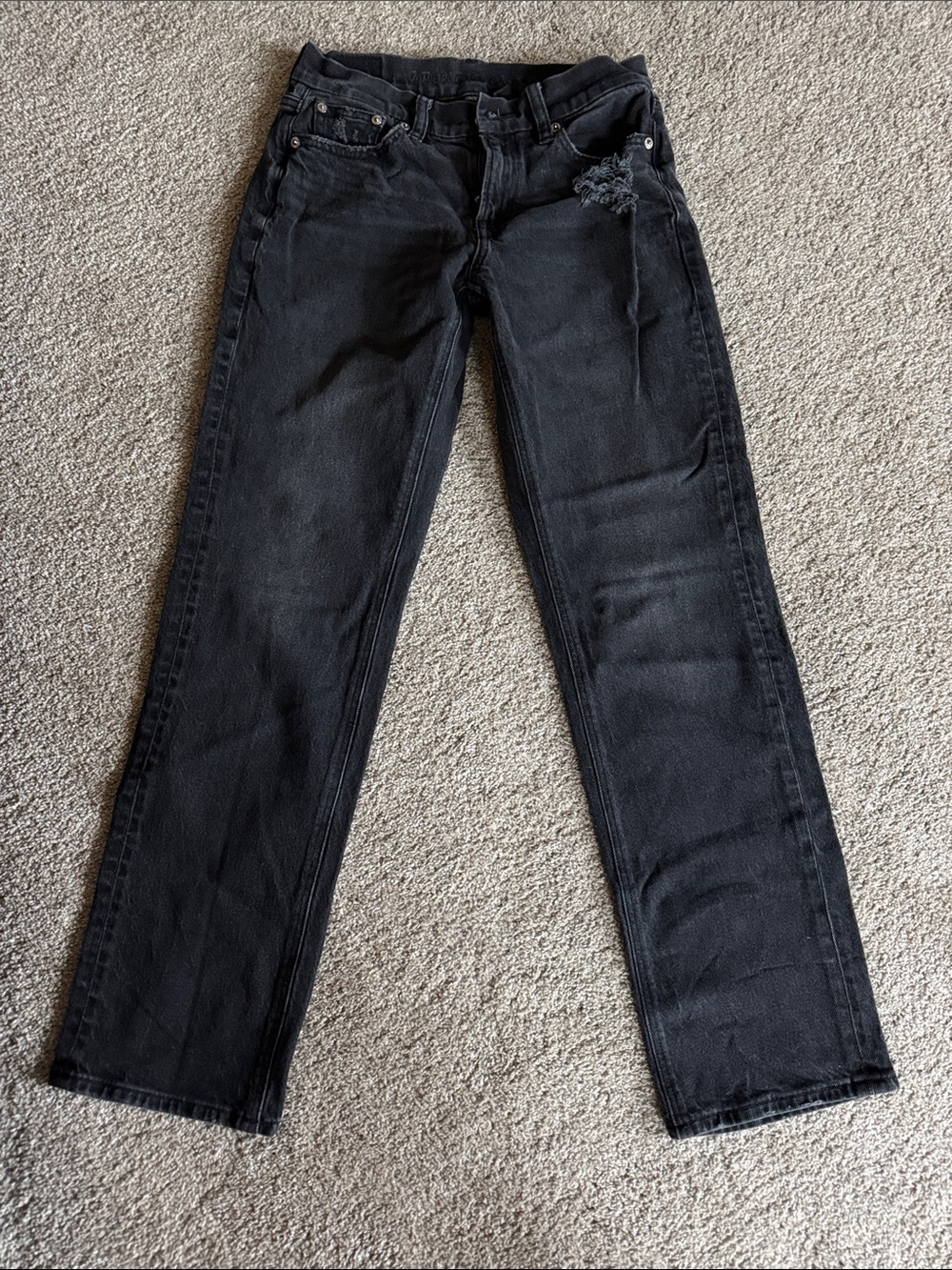 American Eagle Outfitters Black Flare Jeans